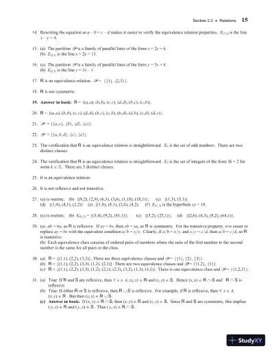 Solution Manual For Analysis with an Introduction to Proof, 5th Edition - Page 16 preview image
