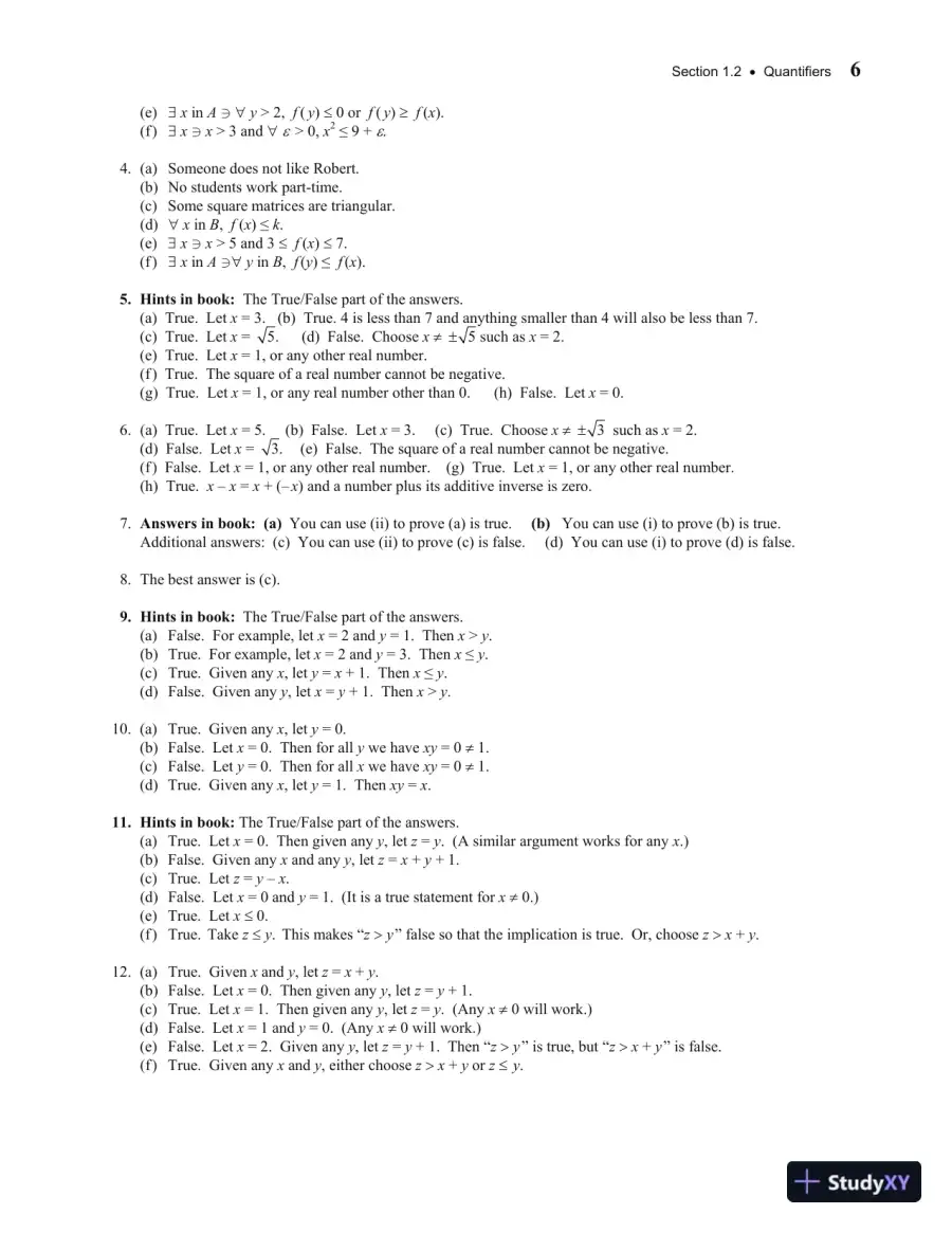 Solution Manual For Analysis with an Introduction to Proof, 5th Edition, page 7