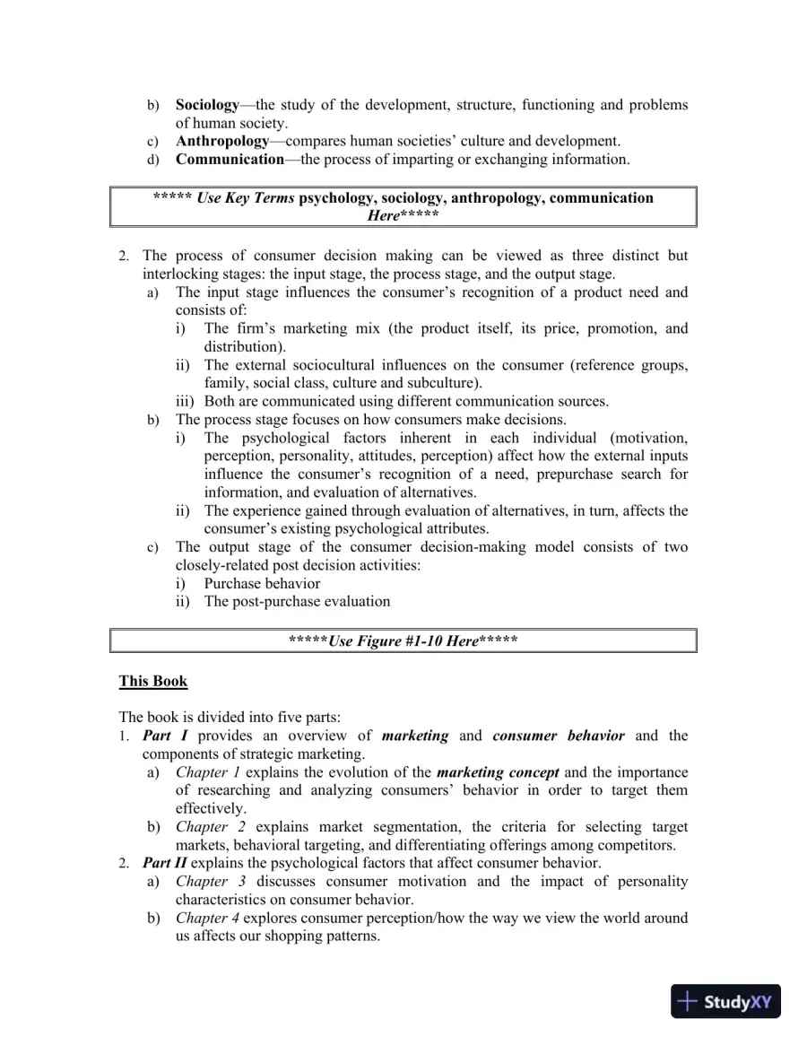Consumer Behavior, 12th Edition Solution Manual, page 11