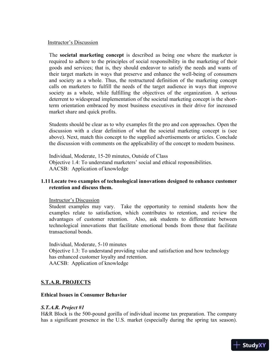Consumer Behavior, 12th Edition Solution Manual, page 17