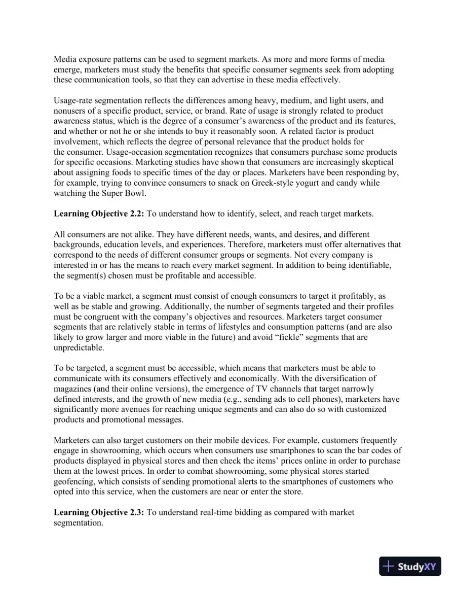 Consumer Behavior, 12th Edition Solution Manual, page 22