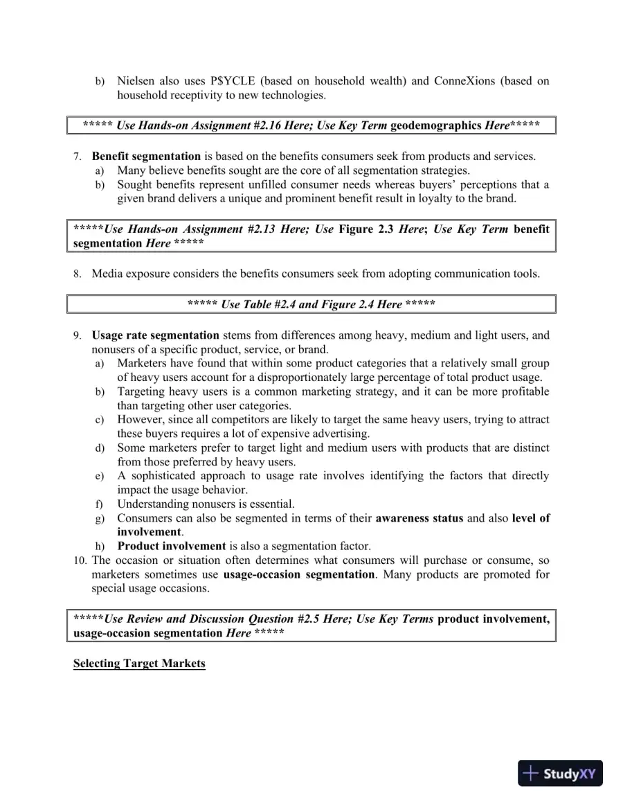 Consumer Behavior, 12th Edition Solution Manual, page 26