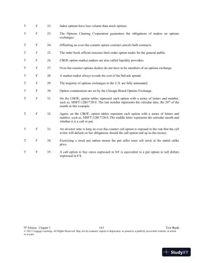 Test Bank For Introduction To Derivatives And Risk Management, 9th Edition - Page 12 preview image