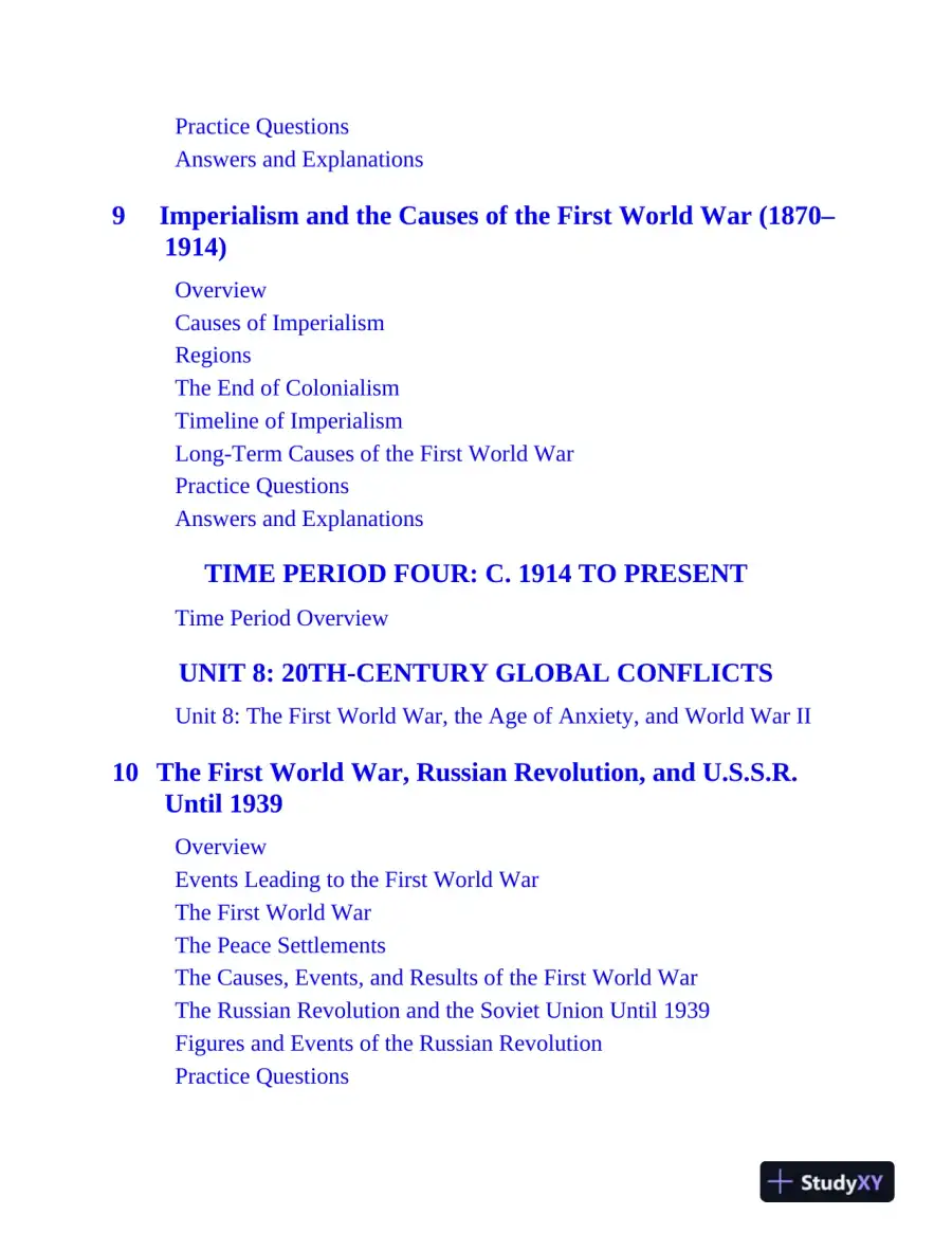 AP European History Premium, 2025: Prep Book with 5 Practice Tests + Comprehensive Review (2024), page 14
