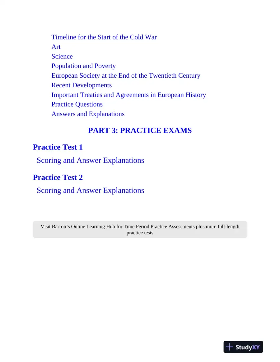 AP European History Premium, 2025: Prep Book with 5 Practice Tests + Comprehensive Review (2024), page 16