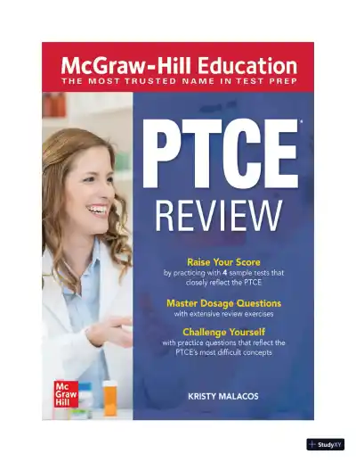 McGraw-Hill Education PTCE Review, 1st Edition (2020) - Page 3 preview image