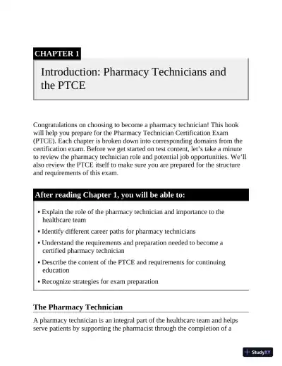 McGraw-Hill Education PTCE Review, 1st Edition (2020) - Page 9 preview image
