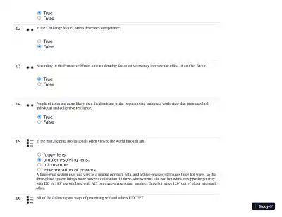 Test Bank For Developing Helping Skills: A Step-by-Step Approach to Competency, 3rd Edition - Page 12 preview image