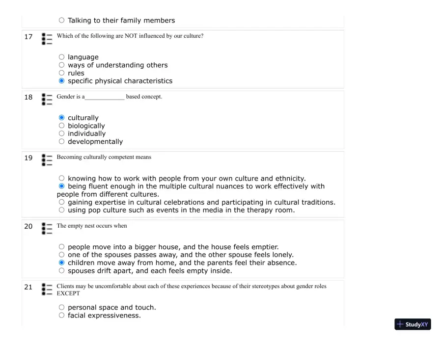 Test Bank For Developing Helping Skills: A Step-by-Step Approach to Competency, 3rd Edition, page 5