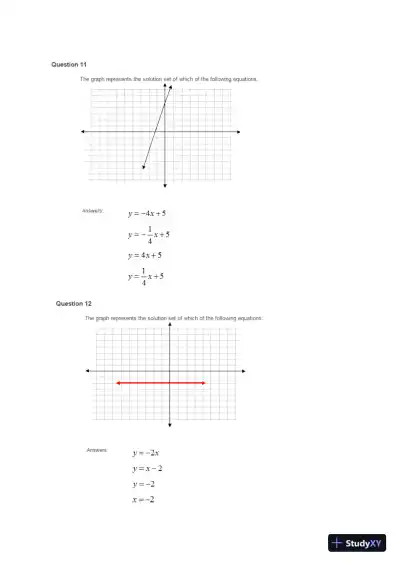 Liberty University INFT 101 Placement Test - Math Part 1 Correct Answers - Page 7 preview image