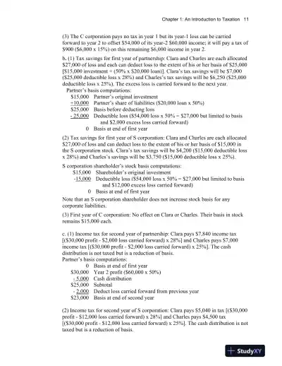 Taxation For Decision Makers, 2016 6th Edition Solution Manual - Page 12 preview image