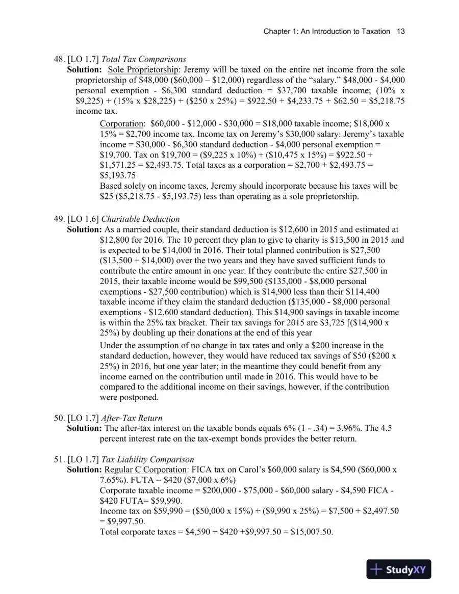Taxation For Decision Makers, 2016 6th Edition Solution Manual, page 14