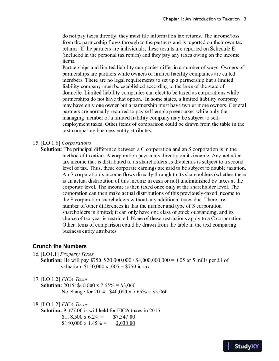 Taxation For Decision Makers, 2016 6th Edition Solution Manual, page 4