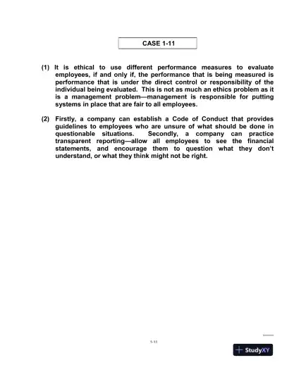 Managerial Accounting: Tools For Business Decision-Making, Third Canadian Edition Solution Manual - Page 12 preview image