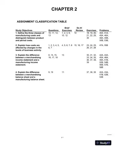 Managerial Accounting: Tools For Business Decision-Making, Third Canadian Edition Solution Manual - Page 15 preview image