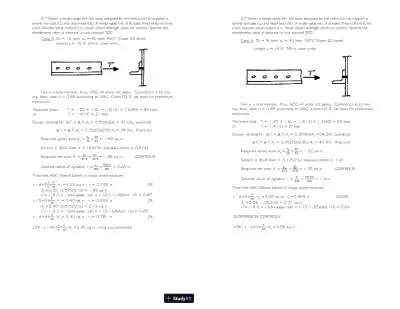 Solution Manual For Steel Structures: Design And Behavior, 5th Edition - Page 16 preview image