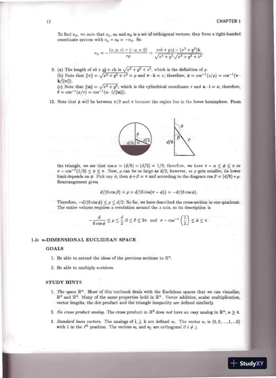 Solution Manual for Vector Calculus, 5th Edition, page 14