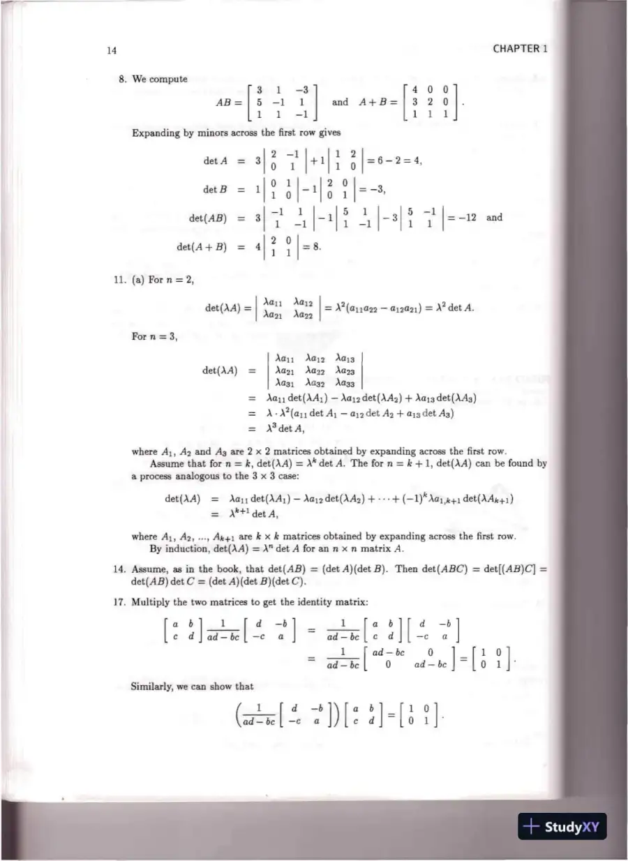 Solution Manual for Vector Calculus, 5th Edition, page 16