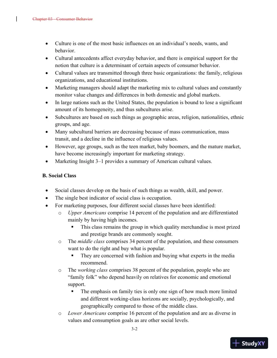 Class Notes For A Preface to Marketing Management, 14th Edition, page 25