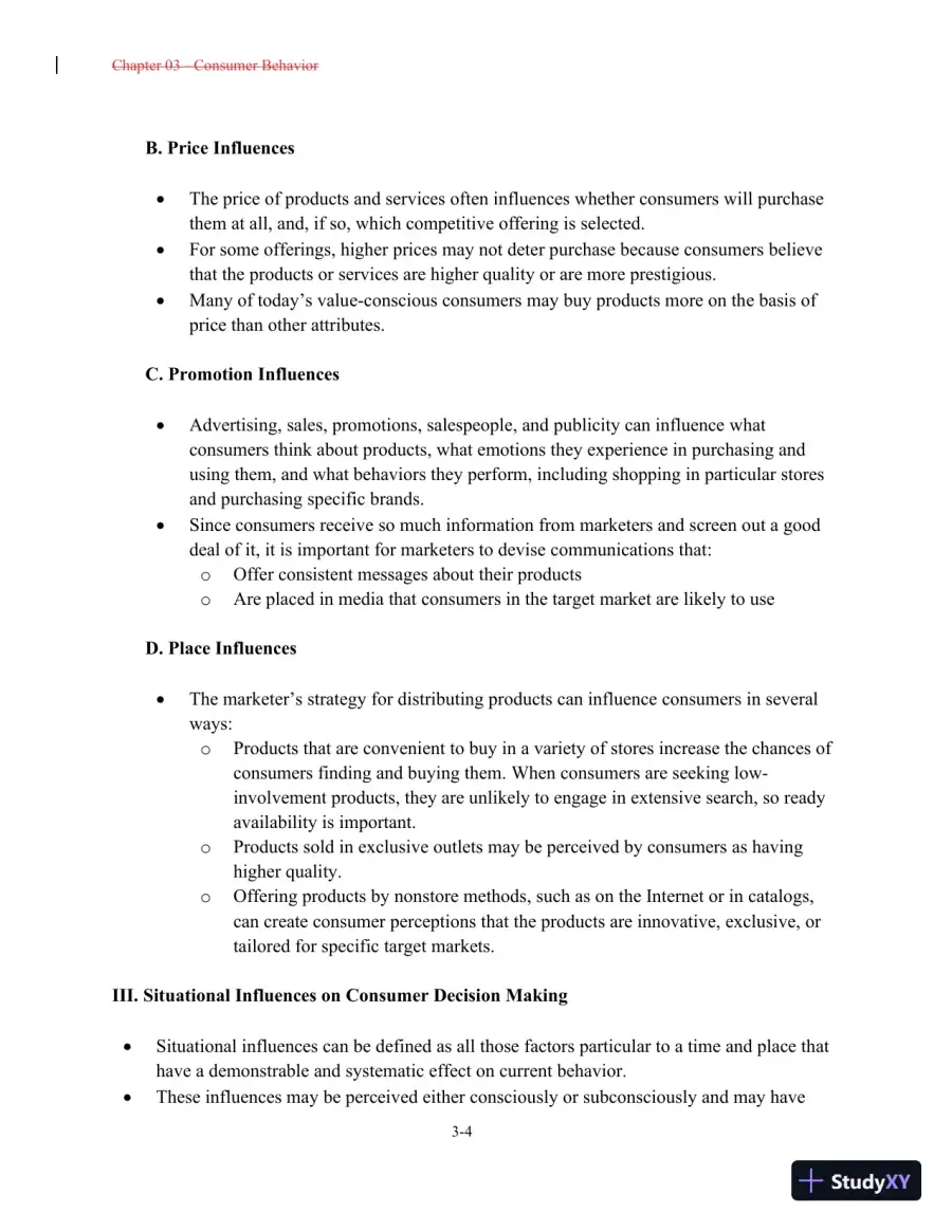 Class Notes For A Preface to Marketing Management, 14th Edition, page 27