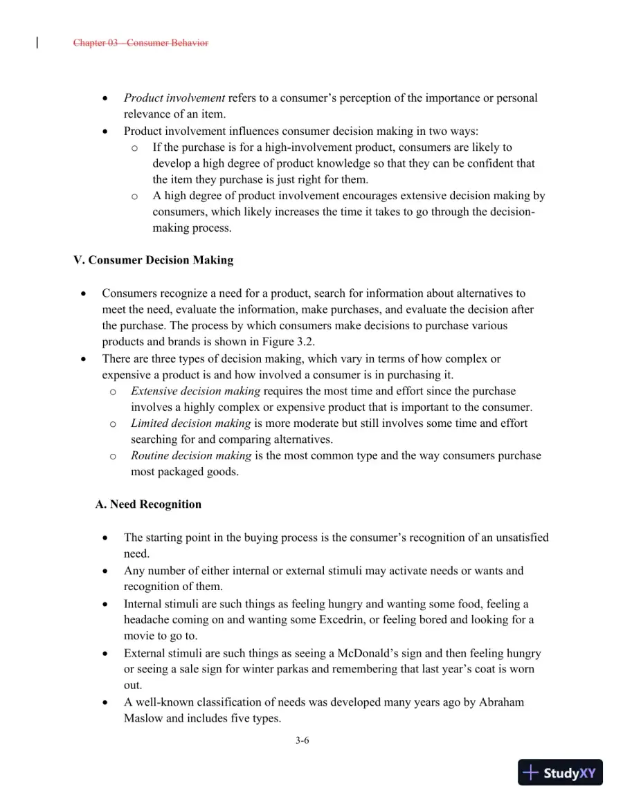 Class Notes For A Preface to Marketing Management, 14th Edition, page 29