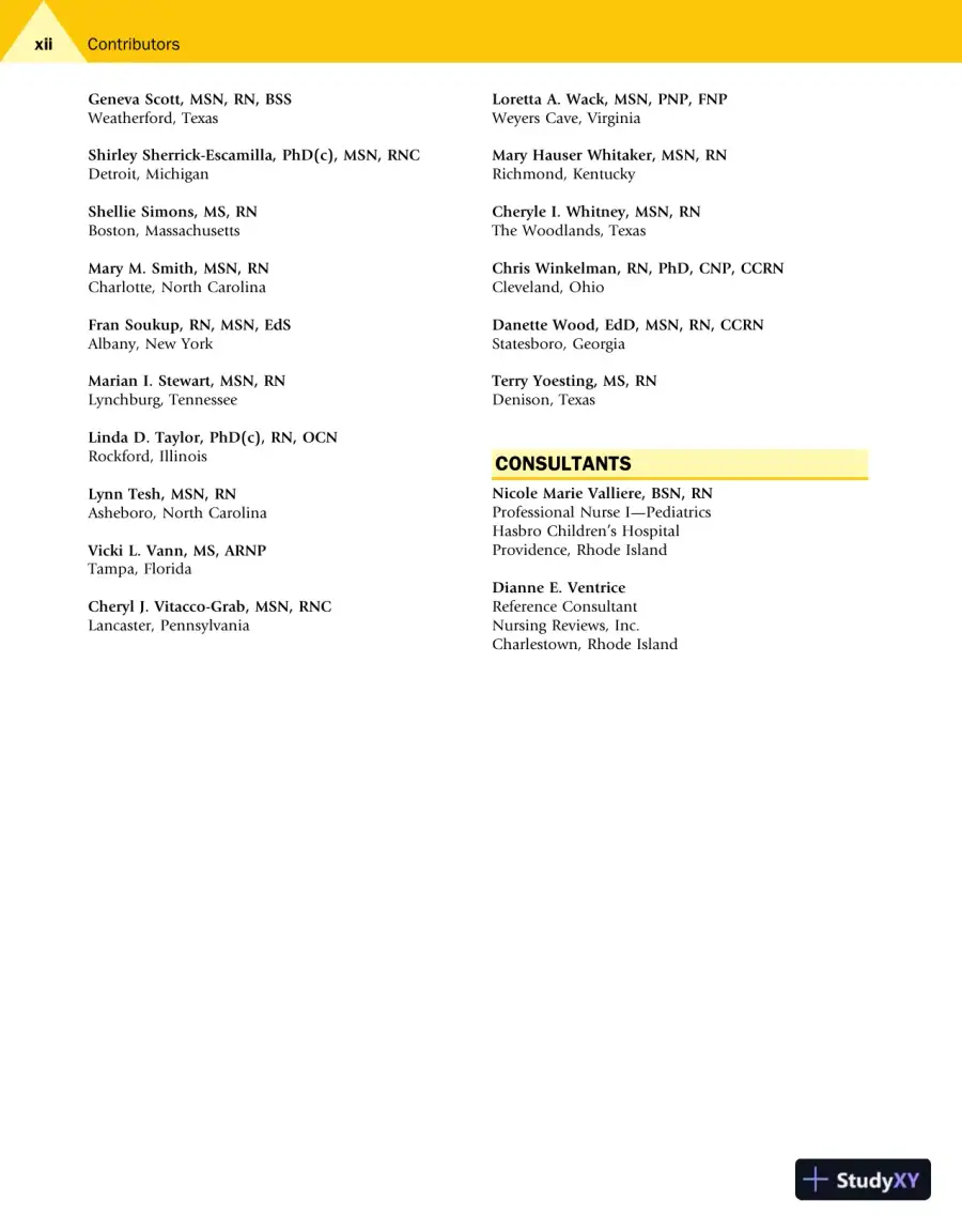 Saunders Comprehensive Review for the NCLEX-RN Examination (2010), page 14