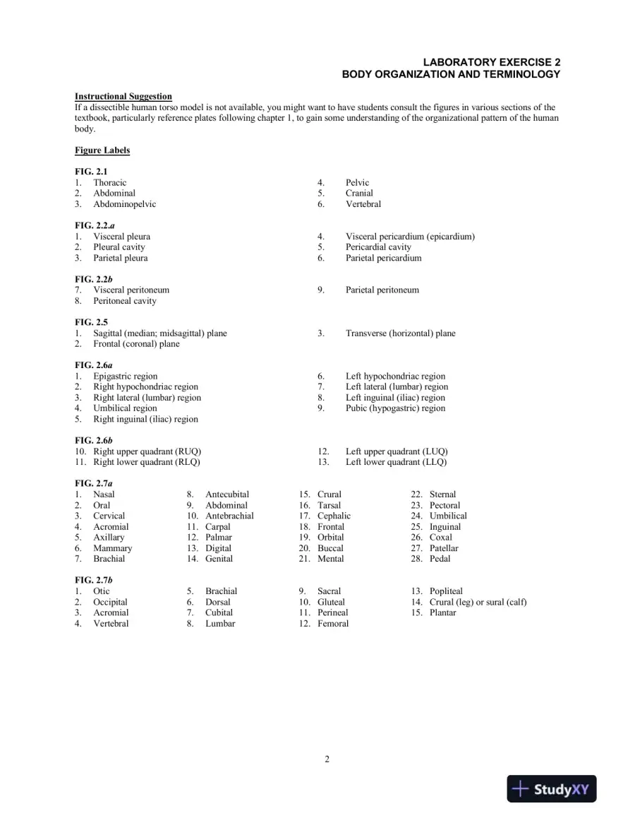 Lecture Notes For Hole's Essentials of Human Anatomy and Physiology, 14th Edition, page 12