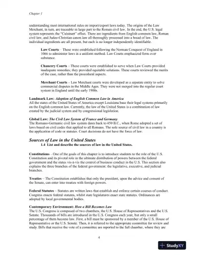 Lecture Notes for Business Law, 10th Edition - Page 5 preview image