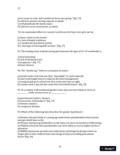 World Regional Geography without Subregions: Global Patterns, Local Lives Sixth Edition Solution Manual - Page 14 preview image