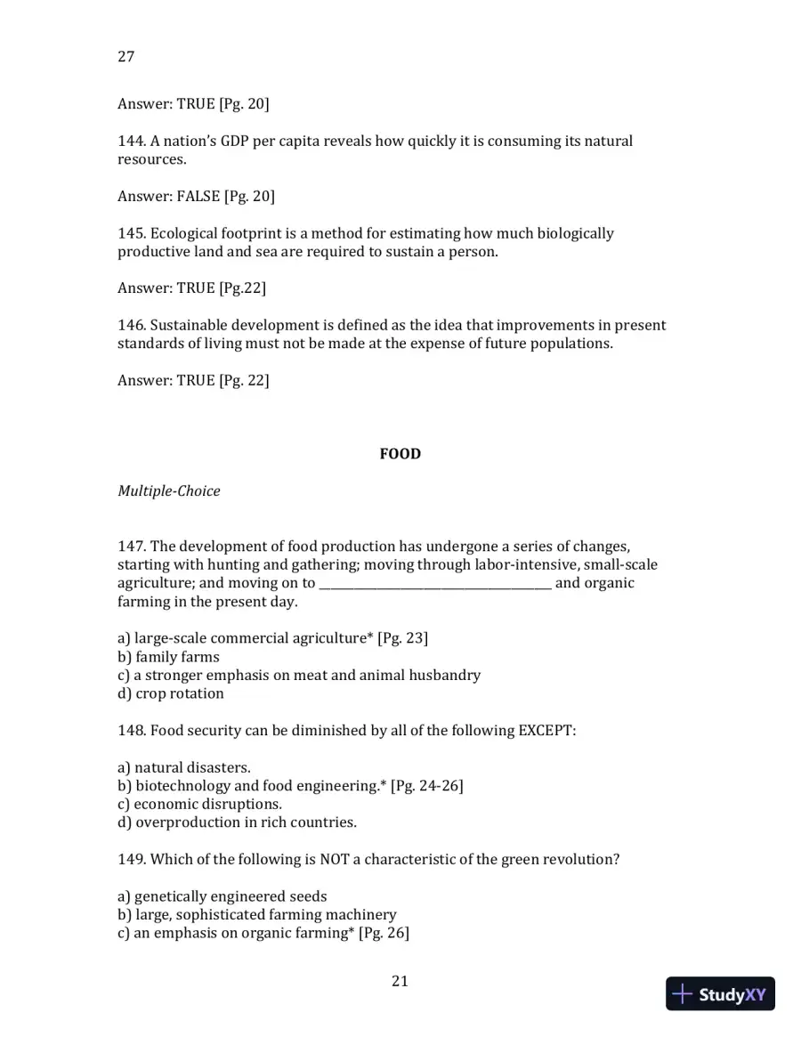 World Regional Geography without Subregions: Global Patterns, Local Lives Sixth Edition Solution Manual, page 22