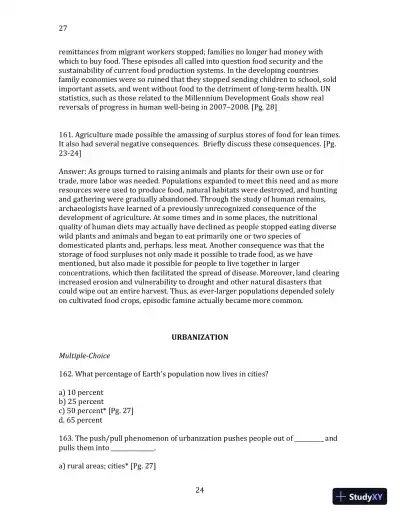 World Regional Geography without Subregions: Global Patterns, Local Lives Sixth Edition Solution Manual - Page 25 preview image