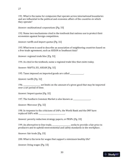 World Regional Geography without Subregions: Global Patterns, Local Lives Sixth Edition Solution Manual - Page 31 preview image