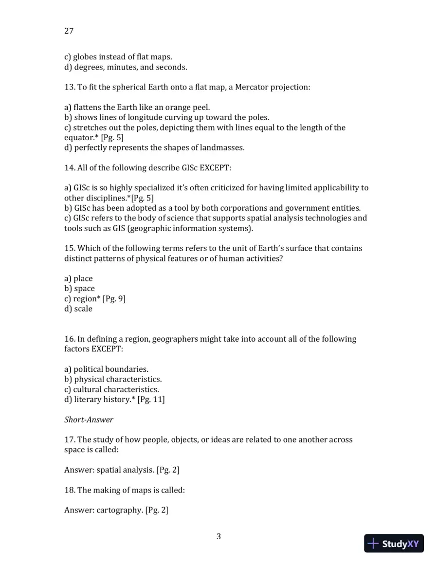 World Regional Geography without Subregions: Global Patterns, Local Lives Sixth Edition Solution Manual, page 4
