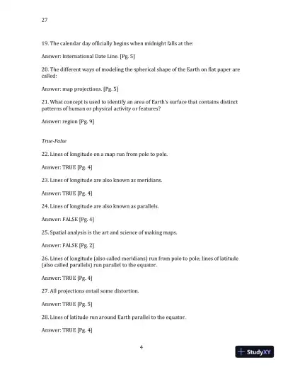 World Regional Geography without Subregions: Global Patterns, Local Lives Sixth Edition Solution Manual - Page 5 preview image