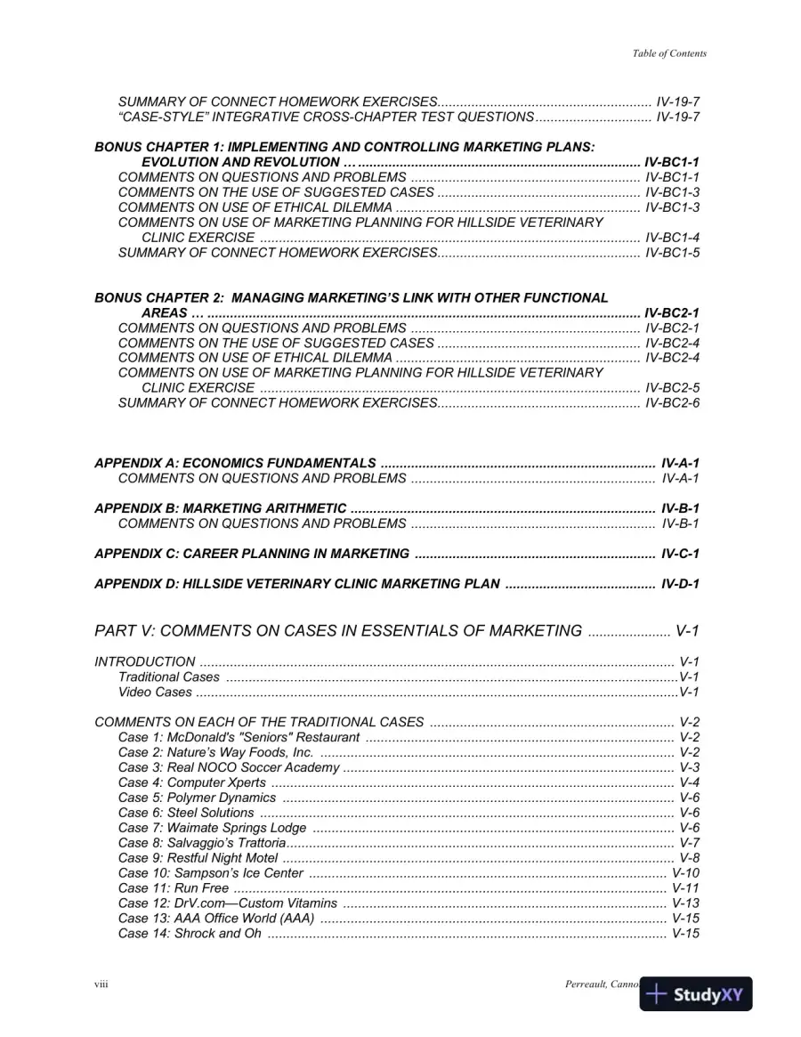 Solution Manual for Essentials of Marketing: A Marketing Strategy Planning Approach, 15th Edition, page 7