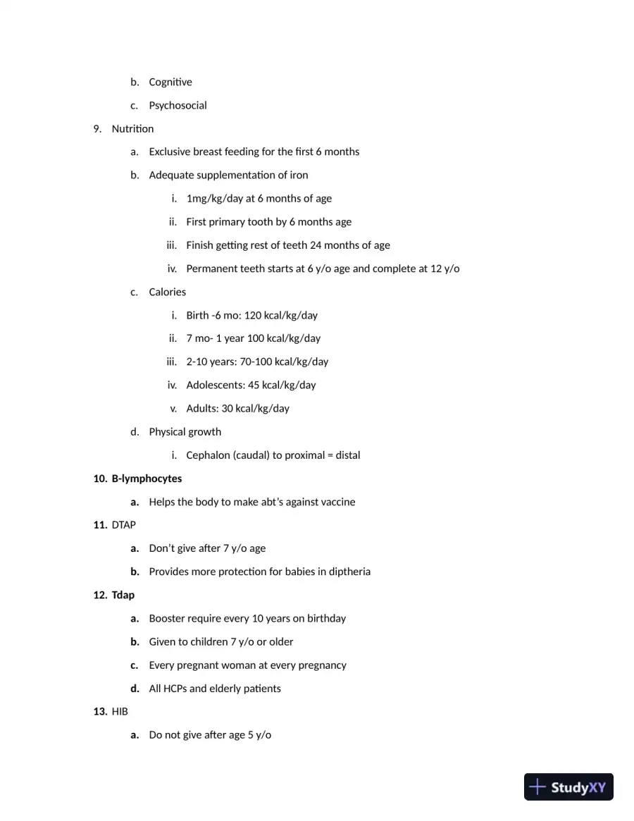 Barkley Review: Pediatrics Assessment Day 1 with Answers (50 Solved Questions), page 4