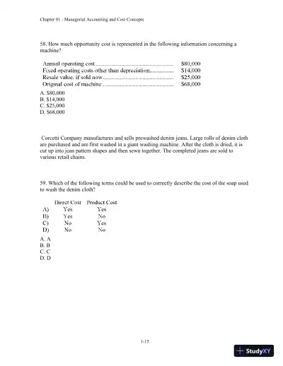 Test Bank For Introduction To Managerial Accounting, 5th Edition - Page 16 preview image