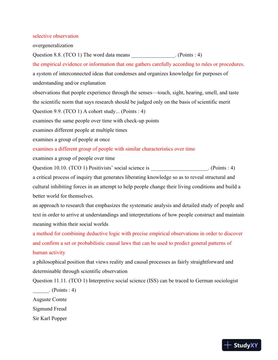 JADM250 Midterm Exam: Research Methods and Ethical Considerations in Criminal Justice, page 4