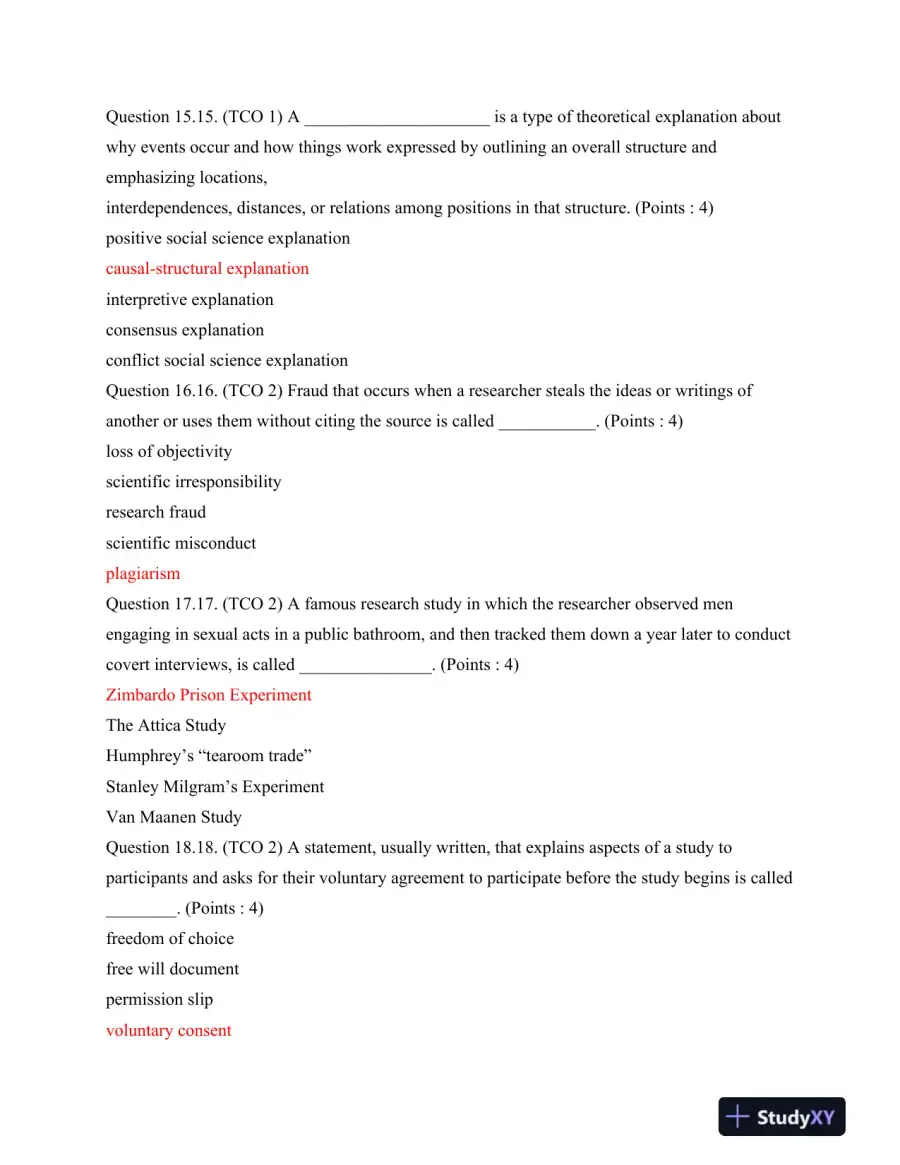 JADM250 Midterm Exam: Research Methods and Ethical Considerations in Criminal Justice, page 6