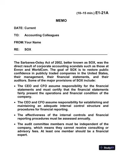 Managerial Accounting, Third Canadian Edition Solution Manual - Page 24 preview image