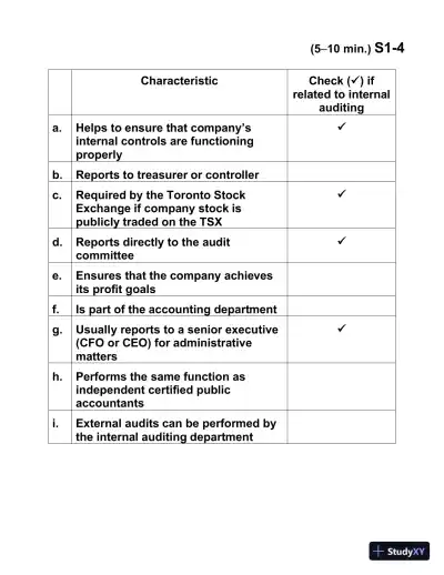 Managerial Accounting, Third Canadian Edition Solution Manual - Page 6 preview image