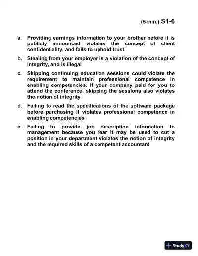 Managerial Accounting, Third Canadian Edition Solution Manual - Page 9 preview image