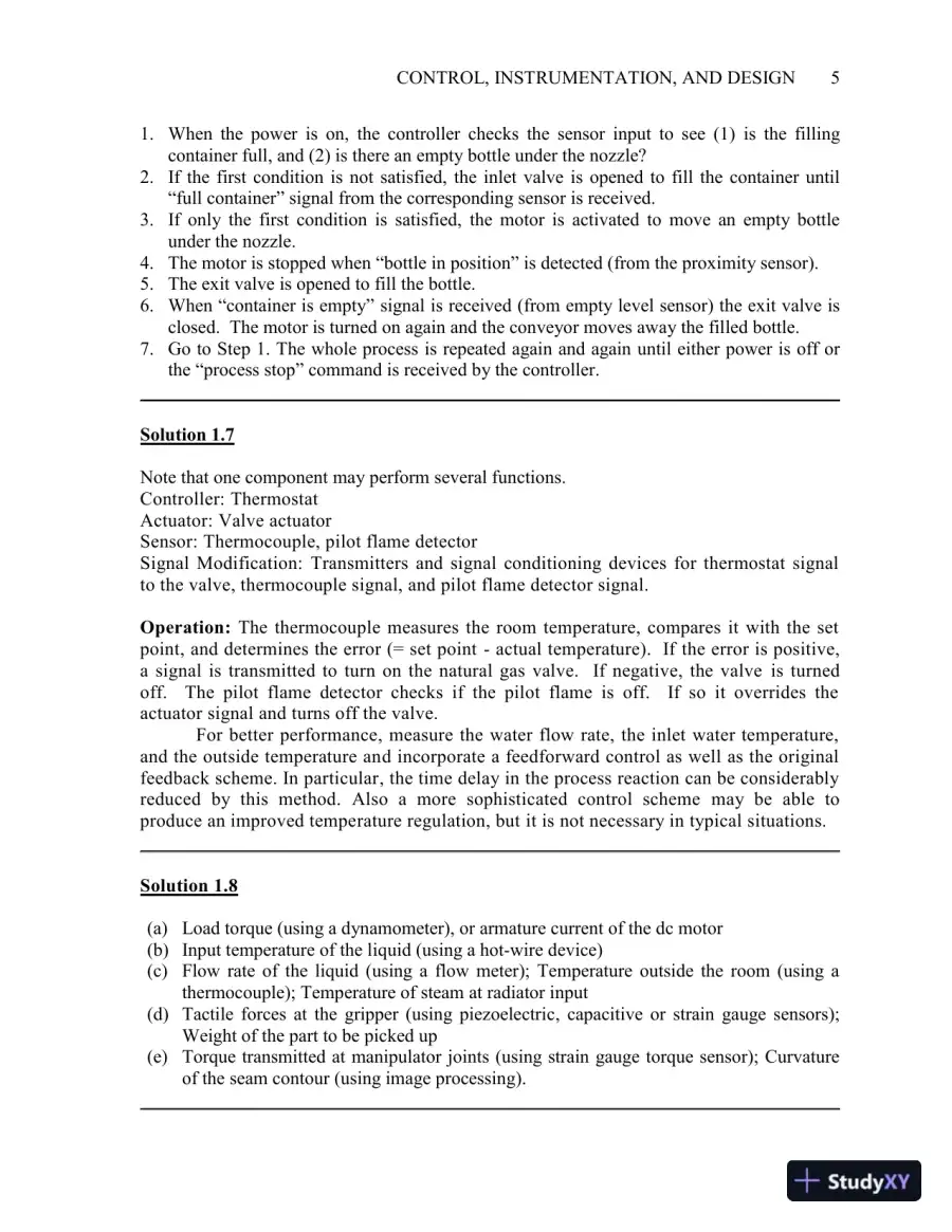 Solution Manual for Sensors and Actuators: Engineering System Instrumentation, 2nd Edition, page 11