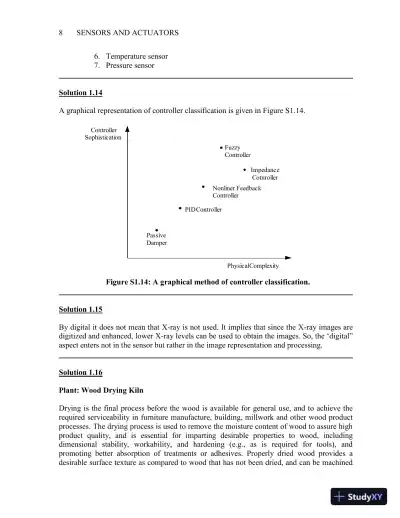 Solution Manual for Sensors and Actuators: Engineering System Instrumentation, 2nd Edition - Page 14 preview image