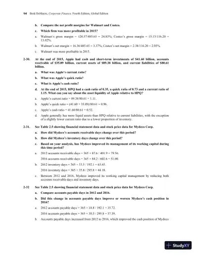 Solution Manual for Corporate Finance , 4th Edition - Page 17 preview image