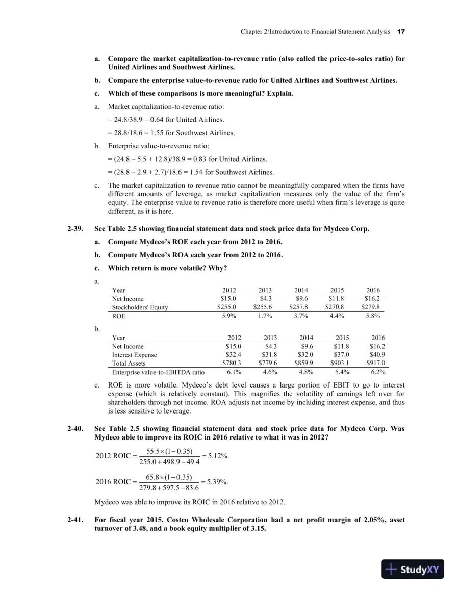 Solution Manual for Corporate Finance , 4th Edition, page 20