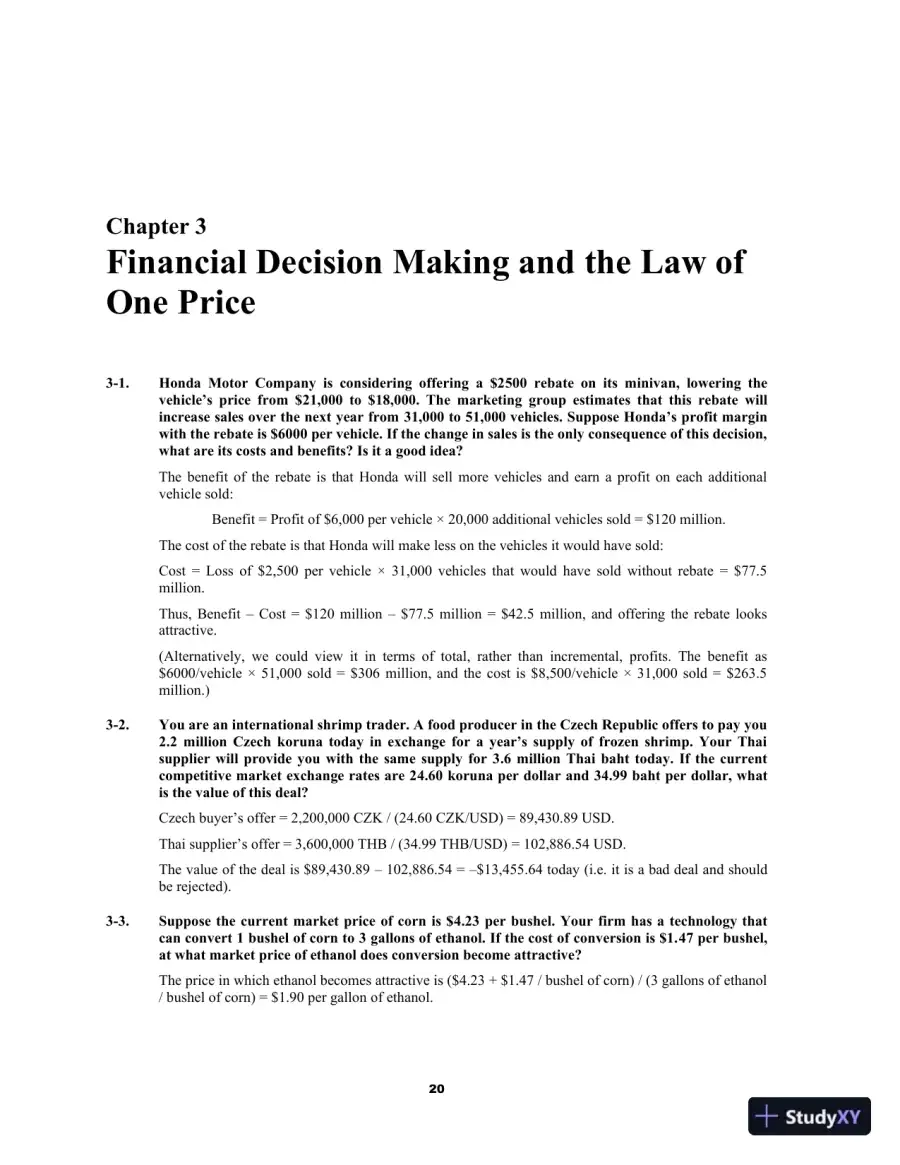 Solution Manual for Corporate Finance , 4th Edition, page 23
