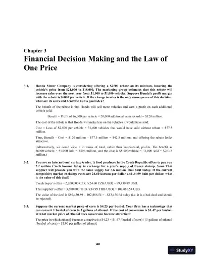 Solution Manual for Corporate Finance , 4th Edition - Page 23 preview image