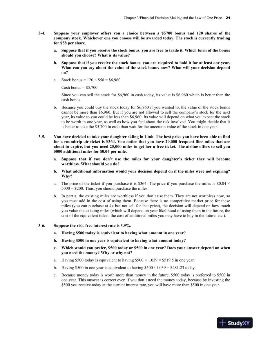 Solution Manual for Corporate Finance , 4th Edition, page 24