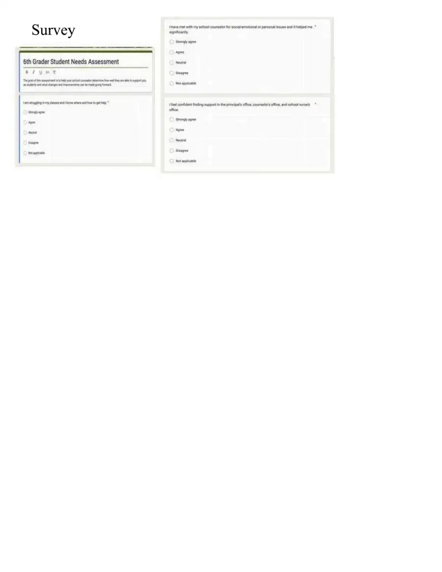 Needs Assessment Data Presentation, page 3